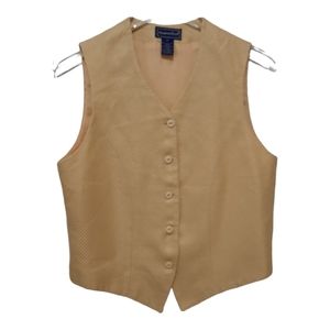 Charter Club Yellow Vest Size Medium